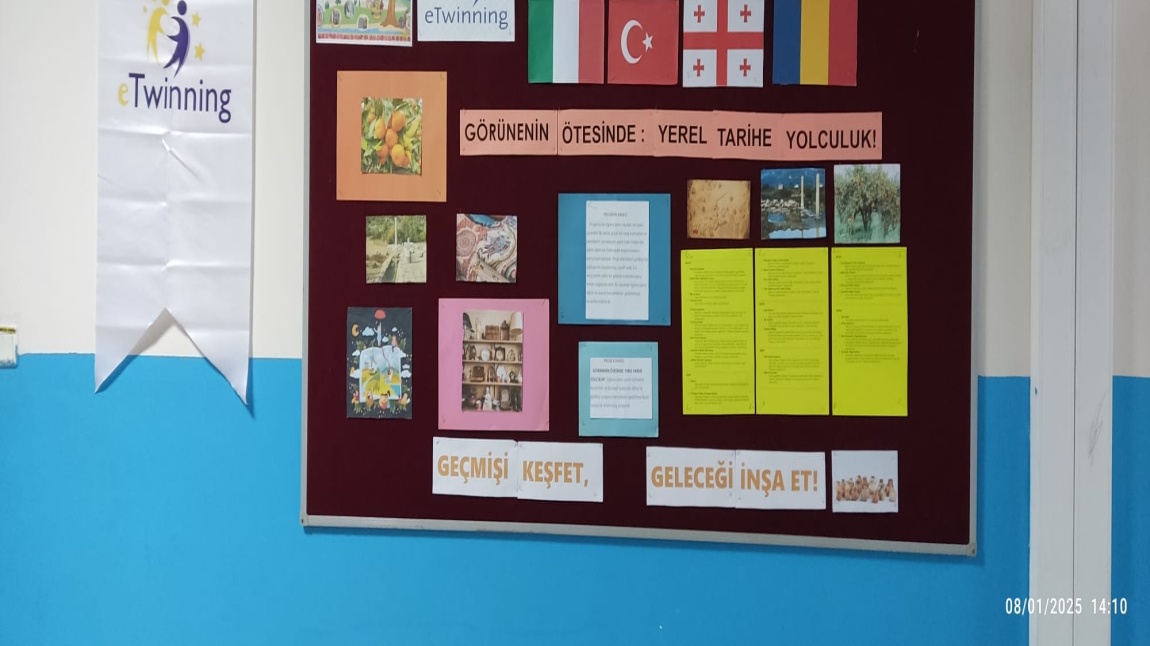 eTwinning Projemiz: Görünenin Ötesinde Yerel Tarihe Yolculuk